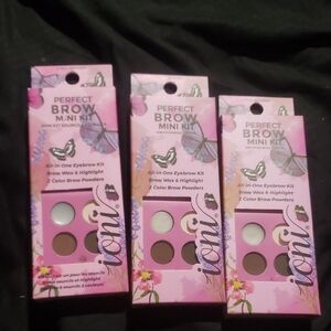 Ioni Perfect Brow Mini Kit DTB24-BRWPDR x3 New